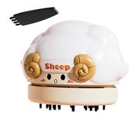 Genérico Desk Vacuum Cleaner,2 Levels Sheep Cute Portable USB Rechargeable Tool | Small Desk Vacuum | for Offices Home Kitchen Party Vehicle Truck Garage Bedroom Dormitory Apartment