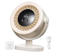 Genérico Desk Wall Fan, 4 Speed Portable Fan, Compact Cooling Blower, Adjustable Air Circulator for Home Office Bedroom Study Travel Camping Dormitory Use Men Women Students 7.2x6.26in