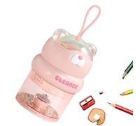 Genérico Desktop Cleaner Vacuum, USB Rechargeable 500mah, Cute Bear Duster, Mini Feature Portable Dust Removal, for Student Dirt Dust Car Office Home Shop Counter Electronics Tabletop Cleaning