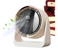 Generico Desktop Fan, Silent Desk Blower USB Rechargeable, 6.93x3.39x7.52 Inches, Powerful Personal Air Quality Enhancer, Wall Mounted Bedroom Ventilador, Night Lights Ideal for Kids