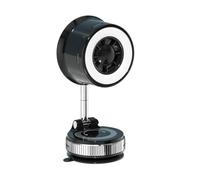 Genérico Desktop Fan USB Rechargeable 199 Wind Speeds with LED lights