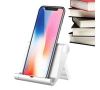 Genérico Desktop Holder Stand - Adjustable Folding Mobile Stand, Universal Tablet Holder, Portable Cell Desk Mount | for Office Use, Home workspac, Study Desk, Video Calls, Streaming