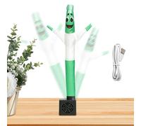 Genérico Desktop Inflatable Tube Man - 1.64ft Mini Wacky Waving Arm Shaking Doll, Small Desktop Blow Up Man with Blower, Whimsical Office Stress Relief Toy, Fun Indoor Shop Decor | For Work & Home