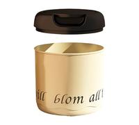 Genérico Desktop-Mülleimer - 13,8 cm Schreibtisch-Mülleimer - Mülleimer für Tische | Aufklappbarer Lebensmittelabfallbehälter für die Arbeitsplatte, Küchenabfalleimer für die Schranktür, klein