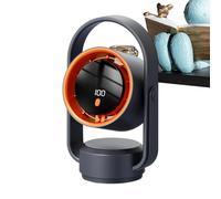 Genérico Desktop Personal Fan, 5 Speed Quiet Cooling Device, Compact Nightstand Air Circulator, Portable Mini Desk Fan, For Women Men Students Travelers Home Bedroom Living Room Study Dorm Use