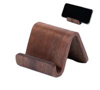 Genérico Desktop Phone Holder - Countertop Cellular Stand, Timber Ornate Gripping, Tabletop Device Cradle | Handset Rest Screen Base Perch E Reader Mount for Streaming Video Recipes At Counters