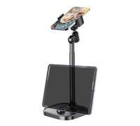 Genérico Desktop Phone Holder - Magnetic Angle Height Adjustable Home Supplies, Adjustable Phone Stand For Video Calls | Recording Calling Home Fitness Workout Travel Utility Areas Bedside Bathroom