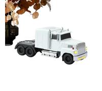 Genérico Desktop Speakers,Built-in Microphone Amplifier Truck Shape - Immersive Wireless Travel Speaker Wonderful with LED Light and FM Radio - For Car Enthusiasts, Party, Tabletop, Room, Travel