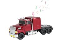 Genérico Desktop Speakers - Wireless Truck Shaped Amplifier, 12.56x4.8x5.28 Inches LED Light Speaker with Built in Microphone and FM Radio Long Tail for Car Enthusiasts Party Tabletop Room Travel