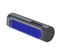 Genérico Desktop Tower Fan | 3000mAh Rechargeable 9x31.5cm | 3 Speeds, Phone Stand Included | Cordless Mini Cooling Fan For Office Dorm Bedroom Camping Travel