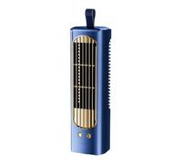 Genérico Desktop Tower Fan - ABS Material 10x10x30cm USB Rechargeable Cooling Fan - Quiet 3 Speed Oscillating Portable F́an - For Bedroom Kitchen Office And Desktop Use