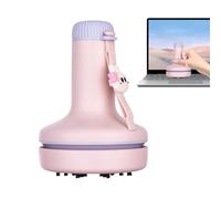 Genérico Desktop Vacuum Cleaner, Small Cordless Machine, Portable Handheld Design, Recargable Battery, Strong Suction Power, Ideal para ordenadores Keyboards, PC Interiores, Kitchen Superficies