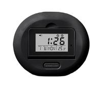 Genérico Despertador Vibratorio con Pantalla LED - Alarmas Dobles para Días Laborables & Fin De Semana | Luz Trasera, Función Repetir, Temporizador, Fecha, Día, Temperatura & Despertar Silencioso