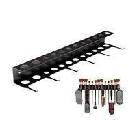 Genérico Detailing Brush Wall Mount - Wall Organizer Tool Holder - Anti-Slip Hooks Storage - Car Cleaning Brush Rack | for Garage Workshop Home Car Wash