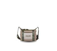 Genérico Devota & Lomba Bolso Bandolera con Dos Compartimentos Hive Taupe de Nylon 26 x 19 x 9 cm