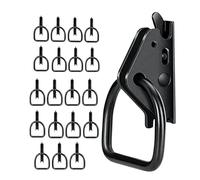 Genérico Di Fissaggio E-Track,20 Pezzi per Camion Resistente | 7x4x1,3 Cm Hardware Di Fissaggio per Binario E, Bicicletta Sport Attività All'aperto Sci Tavola Da Paddle Kayak