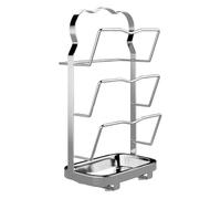 Genérico Di Organizzazione Per Coperchi Delle Pentole,Supporto Da Parete Per Utensili Da Cucina - Per Coperchi Di Padelle,per Piano Cottura Appartamento Credenza Bancone Ristorante