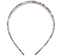 Genérico Diadema Antideslizante de Acetato Diseño Marmoleado Verde, Banda Cabello Dientes para Limpieza Facial y Ducha, Accesorio Femenino Cómodo y Práctico para Uso Diario