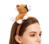 Genérico Diadema Con Forma De Caballo Para Mujeres - Banda de Cabeza de Peluche Animado y Lindo,Tocado De Caballo Para Damas | para Fiesta de Maquillaje Halloween Cosplay Teatro Navidad y Eventos