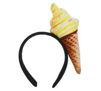 Genérico Diadema De Helado Mantel De Helado Cosas Raras Diadema De Cono De Helado Sombreros Divertidos Helado De Juguete Jarabe De Cono De Nieve Conos De Crema Disfraces Tapa Tela