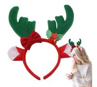 Generico Diadema navideña - Accesorio festivo para el cabello, navideñas para mujeres - para boda, viaje, vacaciones, camping, picnic, barbacoa, jardín, , reunión, cena