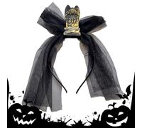 Genérico Diadema Para Halloween - Aro Para El Pelo Lápida Gótica Cosplay Para Niñas,Accesorios De Disfraces De Halloween De Miedo Tocado Para Cosplay, Carnavales, Actuación Escénica Y Fiesta