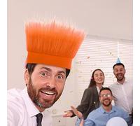 Genérico Diadema Troll,Peluca de pelo loco,Gorros para disfraz de cosplay - Gorros cómodos, diadema para el pelo, accesorios de animación para disfraces, cosplay y Halloween