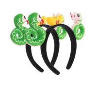 Genérico Diademas Bonitas De Felpa De Serpiente Para Mujer, Diademas Decorativas Y Para Fiestas De Disfraces, Ideal Para Halloween Y Año Nuevo, 2 Uds.