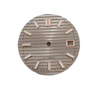 Genérico Dial NH35 de 30,5mm con Logotipo S for Movimiento, Accesorios Reloj Luminosos Verdes C3 Fuertes for Hombre(D194)
