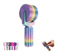 Genérico Diamond Painting Roller Tool, Handmade DIY Diamond Art Roller Tool, Detachable Diamond Painting Tools and Accessories, Easy-Grip Hand Roller, Smooth Pressing, Crafting Projects (Macarons)