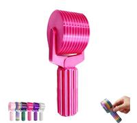 Genérico Diamond Painting Roller Tool, Handmade DIY Diamond Art Roller Tool, Detachable Diamond Painting Tools and Accessories, Easy-Grip Hand Roller, Smooth Pressing, Crafting Projects (Pink)