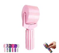 Genérico Diamond Painting Roller Tool, Handmade DIY Diamond Art Roller Tool, Detachable Diamond Painting Tools and Accessories, Easy-Grip Hand Roller, Smooth Pressing, Crafting Projects (Light Pink)