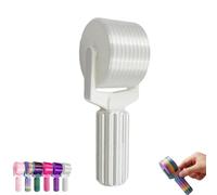 Genérico Diamond Painting Roller Tool, Handmade DIY Diamond Art Roller Tool, Detachable Diamond Painting Tools and Accessories, Easy-Grip Hand Roller, Smooth Pressing, Crafting Projects (White)