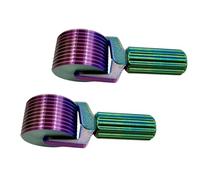 Genérico Diamond Painting Roller Tool, New 3d Printed Diamond Painting Roller Tool, Easy-Grip Hand Detachable, for Smooth Pressing, Crafting Projects (TWO,Green)