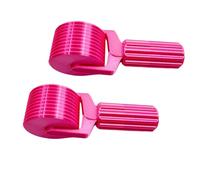 Genérico Diamond Painting Roller Tool, New 3d Printed Diamond Painting Roller Tool, Easy-Grip Hand Detachable, for Smooth Pressing, Crafting Projects (TWO,Pink)