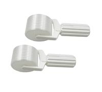 Genérico Diamond Painting Roller Tool, New 3d Printed Diamond Painting Roller Tool, Easy-Grip Hand Detachable, for Smooth Pressing, Crafting Projects (TWO,White)