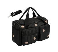 Genérico Diaper Bag - Bear Pattern Multi-Pocket | Large Capacity Duffel Tote | For Mothers Fathers Parents Daycare Travelers Road Trip Camping Picnic Beach Park Shopping Family Outings