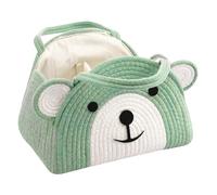 Genérico Diaper Organizer Bin, Spacious Nursery Storage, Wipes Holder Container, Nursery Changing, Crib Bedside Organizer, Travel Road Pouch, Multi Purpose Basket for Daycare Room Shower Trips
