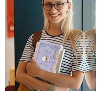 Genérico Diario con candado, Cuaderno con candado, Cuaderno de tapa dura de cuero PU B6 con cerradura y llave, 360 páginas, diario secreto, lindos diarios para mujeres y niñas, planificador de diario