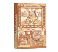 Genérico Diario de Bolsillo | Cuaderno de Capibara Adorable Gachapon Animal Caricatura - Suministros Escolares Juguetes para Aliviar Estres Escritura para Estudiantes Niños Niñas Oficina