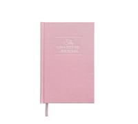 Genérico Diario de gratitud con tapa de lino, cuaderno de papel grueso, tamaño A5, cuaderno de negocios(Pink)