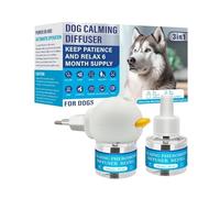Genérico Difusor Calmante para Perros,96 g Difusor Relajante de Confort Emocional | Accesorio Antiansiedad Canina | para Hogar Viaje Coche Veterinario Guardería Parque Ansiedad por Separación Jaula