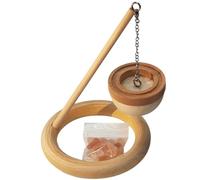 Genérico Difusor De Roca De Sal De Madera De Pino - Difusor De Aromaterapia De Sin Llama, Decoración De Natural para El Hogar, Lámpara De De SPA Relajante | para Cumpleaños, Vacacio