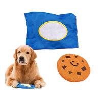 Genérico Digging Toys Dogs, Teething Cookie Plush Bag, 6,69 x 4,92 pulgadas, Interactive Foraging Puzzle, Super Soft Sniff Enrichment Toy for Boredom Relief and Outdoor Play (Blue)