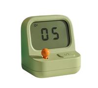 Genérico Digital Alarm Clock - Snooze Function for Kids Bedroom | Silent No Ticking Design with Backlight, Teen Boys Girls Bedside Accessory, Seniors Nightstand Tool, Dorm Travel Portable Timepiece