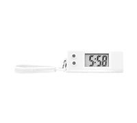 Genérico Digital Clock Keychain - Pocket Watch Key Ring, Sl igital