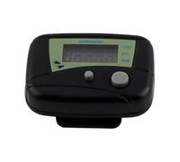 Genérico Digital Pedometer - Portable Walking and Fitness Counter For Activity Monitoring | ABS Construction with LCD Display Records Steps Distance Calories For Indoor Exercise Running