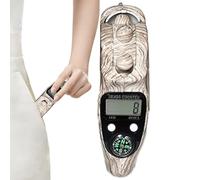 Genérico Digital Prayer Beads Counter - (Random Color) Range 0-99999 Rotating Beads Handheld Counter with Compass | Finger Counters For Meditation Relaxation, Electronic Ball