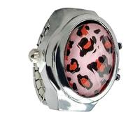 Genérico Digital Ring Watch - Vintage Gem Finger Ring Watches, Retro Gemstone Mini Watch, Leopard Print Rings Watches, Lightweight Open Rings For Women, Fashion Supplies For Birthday, Valentine's Day
