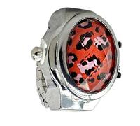 Genérico Digital Ring Watch - Vintage Gem Finger Ring Watches, Retro Gemstone Mini Watch, Leopard Print Rings Watches, Lightweight Open Rings For Women, Fashion Supplies For Birthday, Valentine's Day